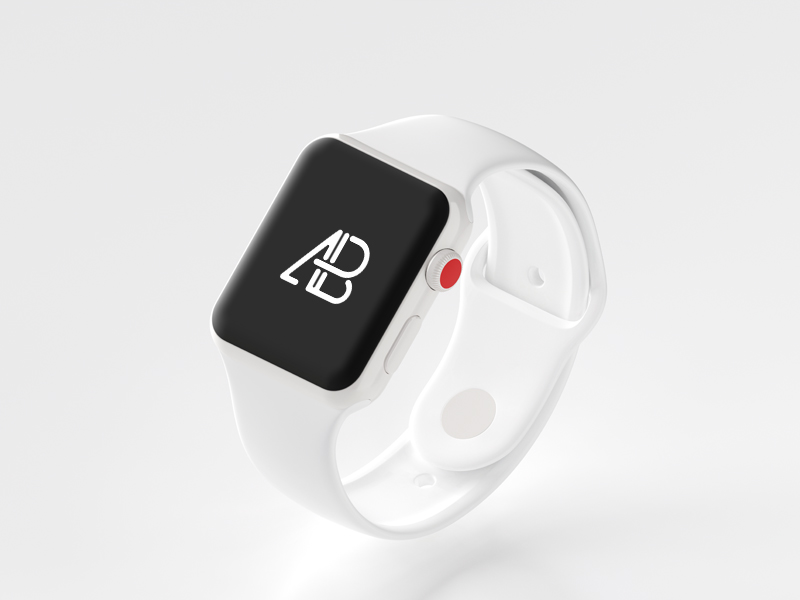 White Apple iWatch